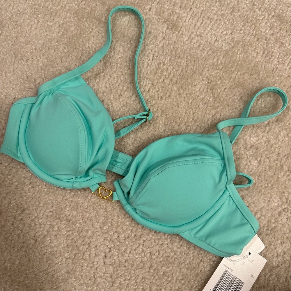 NWT LSPACE stardust bag in bright blue